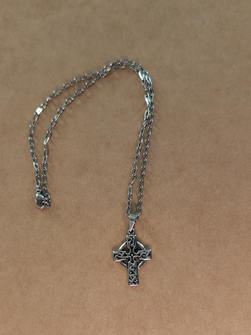 Celtic Cross Pendant Necklace